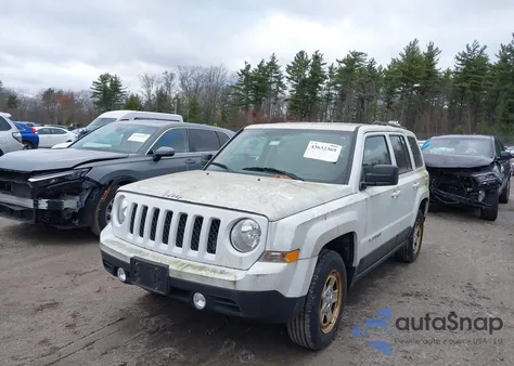 2015 Jeep Patriot Sport из США, поврежденный, VIN 1C4NJRBB8FD324630